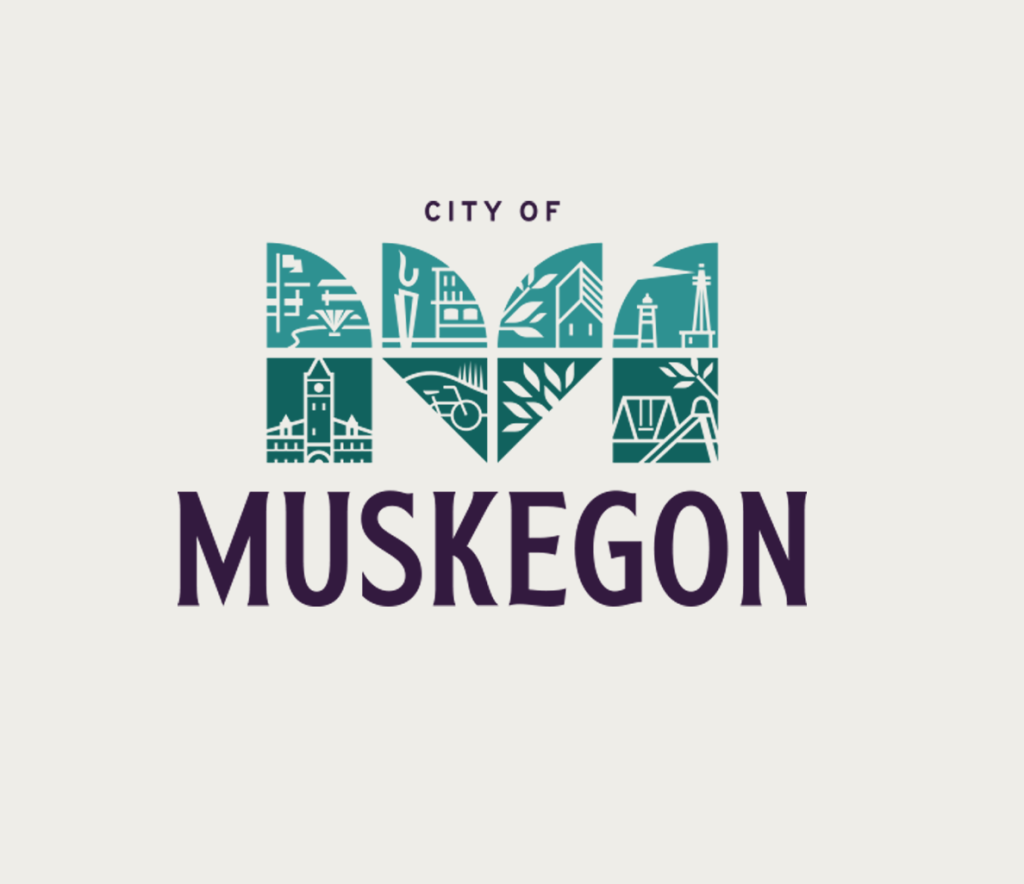 city of muskegon logo kindred marketing