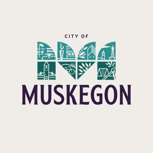 city of muskegon logo kindred marketing