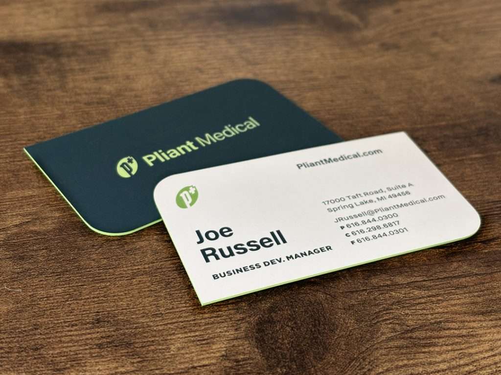 Pliant Medical - Business Cards Pliant Medical - Kindred Marketing Agency